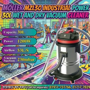 30L Möller industrial vacuum cleaner with 1200W SUPPLIER IN BANGLADESH