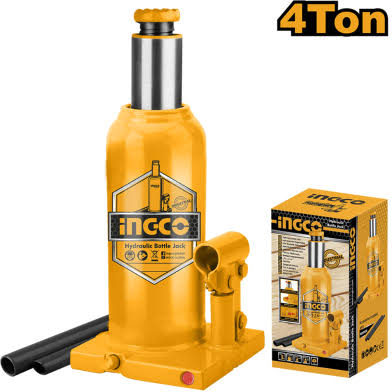 4 Ton Industrial Hydraulic Bottle Jack INGCO Brand