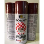 400 ml Maroon Color Spray Paint Bosny Brand Supplier In Bangladesh