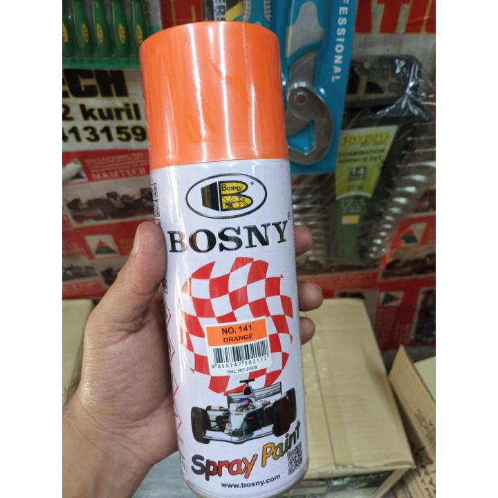 400 ml Orange Yellow Color Spray Paint Bosny Brand Supplier In Bangladesh