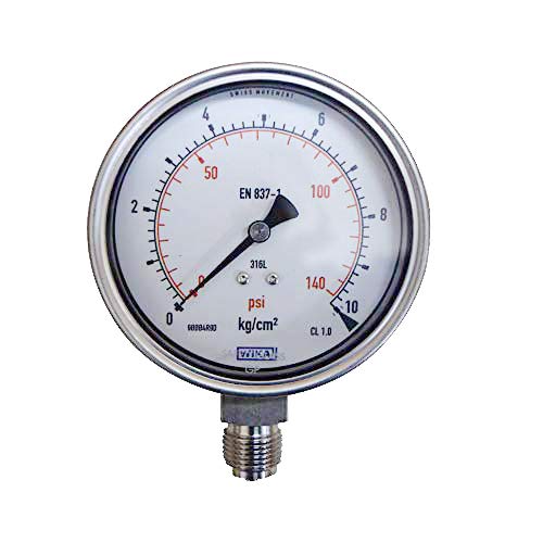 wika-pressure-guage-bsp-bottom-range-0-to-10kg-cm²-Supplier-in-bangladesh