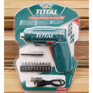 4V Cordless Electric Screwdriver Lithium Total Brand SUPPLIER IN BANGLADESH 01911737766