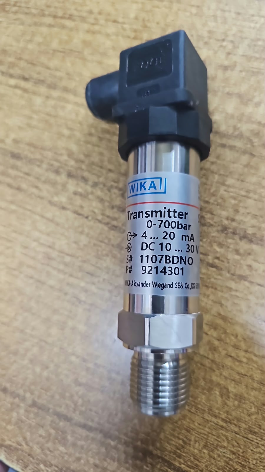 WIKA Pressure Transmitters 0 to 700 Bar Supplier In Bangladesh