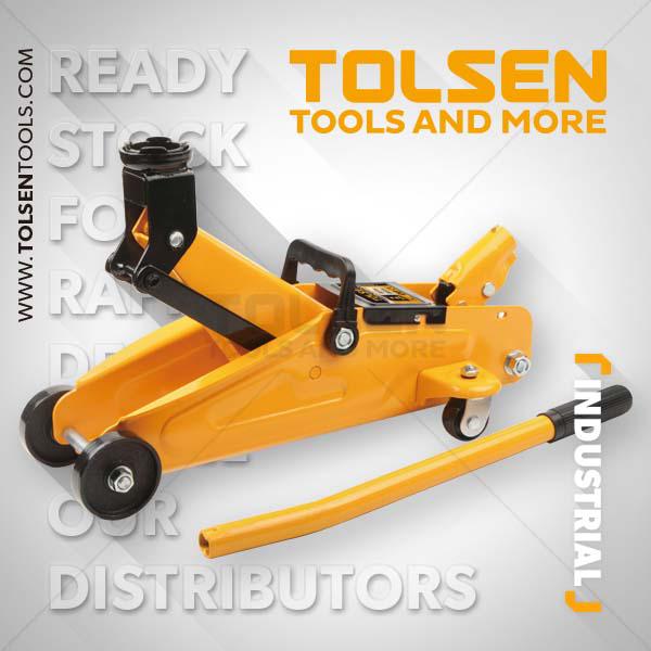 3Tons Hydraulic Trolley Jack Tolsen Brand Supplier in Bangladesh