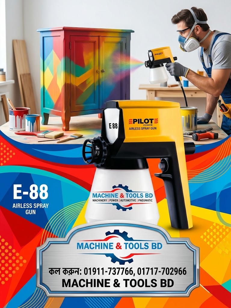 PILOT-Electric-Airless-Spray-gun-E-88 SUPPLIER IN BANGLADESH