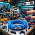 PNEUMATIC Blue 6mm OD 4mm ID Polyurethane PU Air Hose Pipe Tube Kit 10 Meter 33Ft SUPPLIER IN BANGLADESH