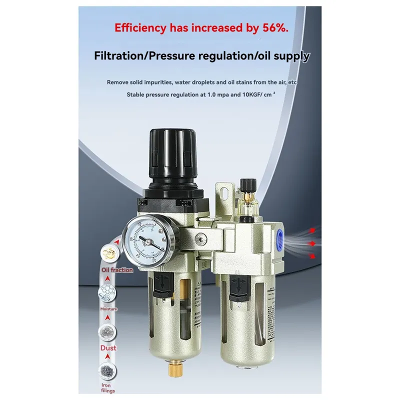 Pneumatic Regulator Filter FRL 3/8″ SUPPLIER IN BANGLADESH