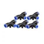 Pneumatic Tee 6mm x 6mm x 6mm -5 Pcs SUPPLIER IN BANGLADESH