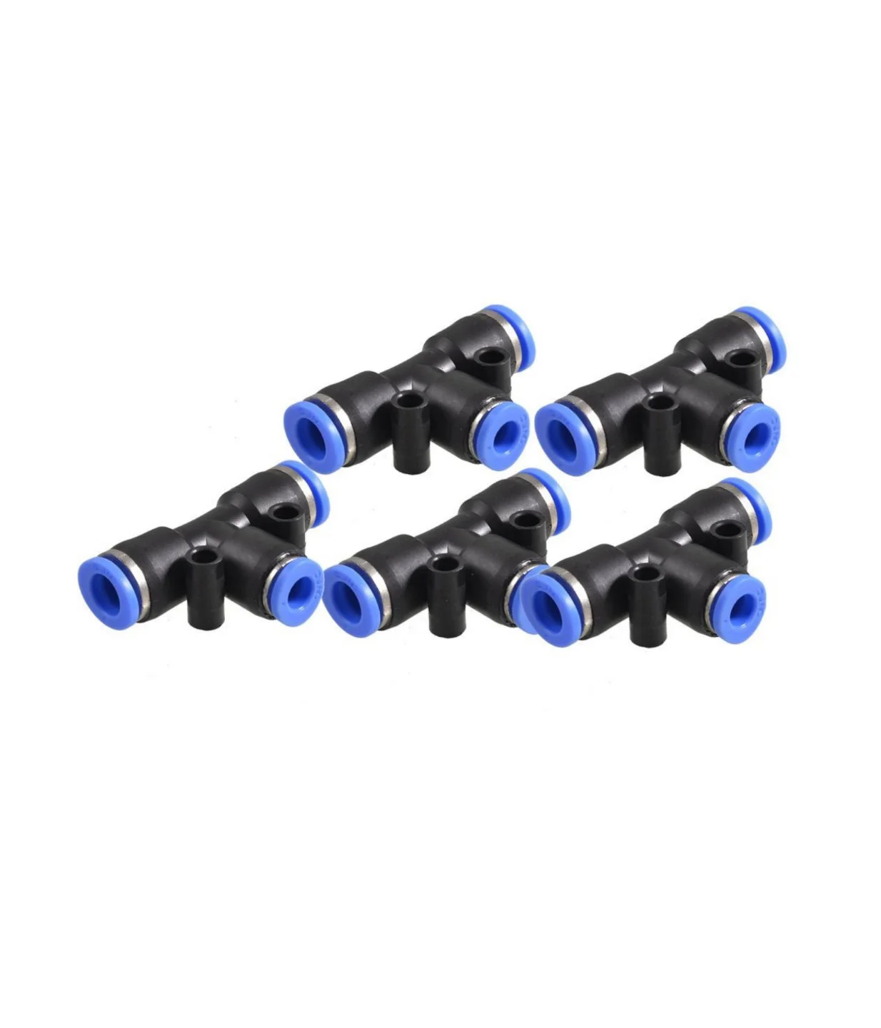 Pneumatic Tee 6mm x 6mm x 6mm -5 Pcs SUPPLIER IN BANGLADESH