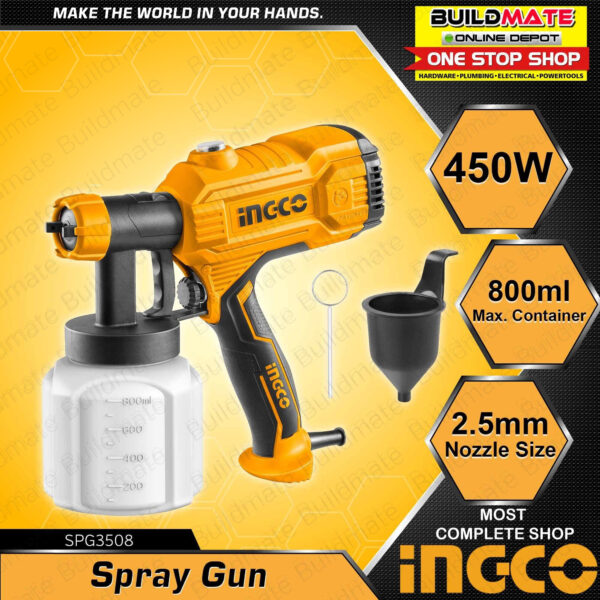 450W Electric Spray Gun Ingco Brand Supplier in Bangladesh