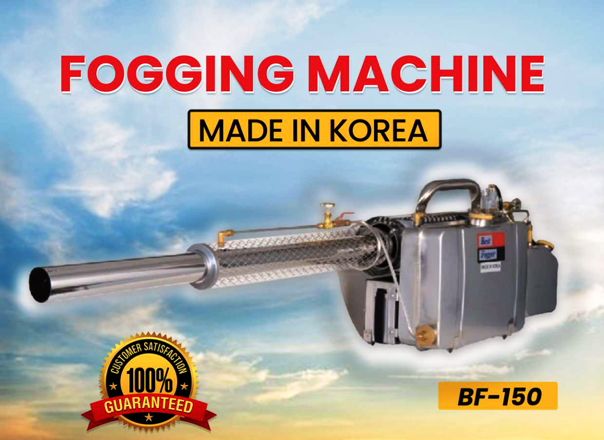 KOREA STAINLESS STEEL FOGGING MACHINE BF 150 SUPPLIER IN BANGLADESH