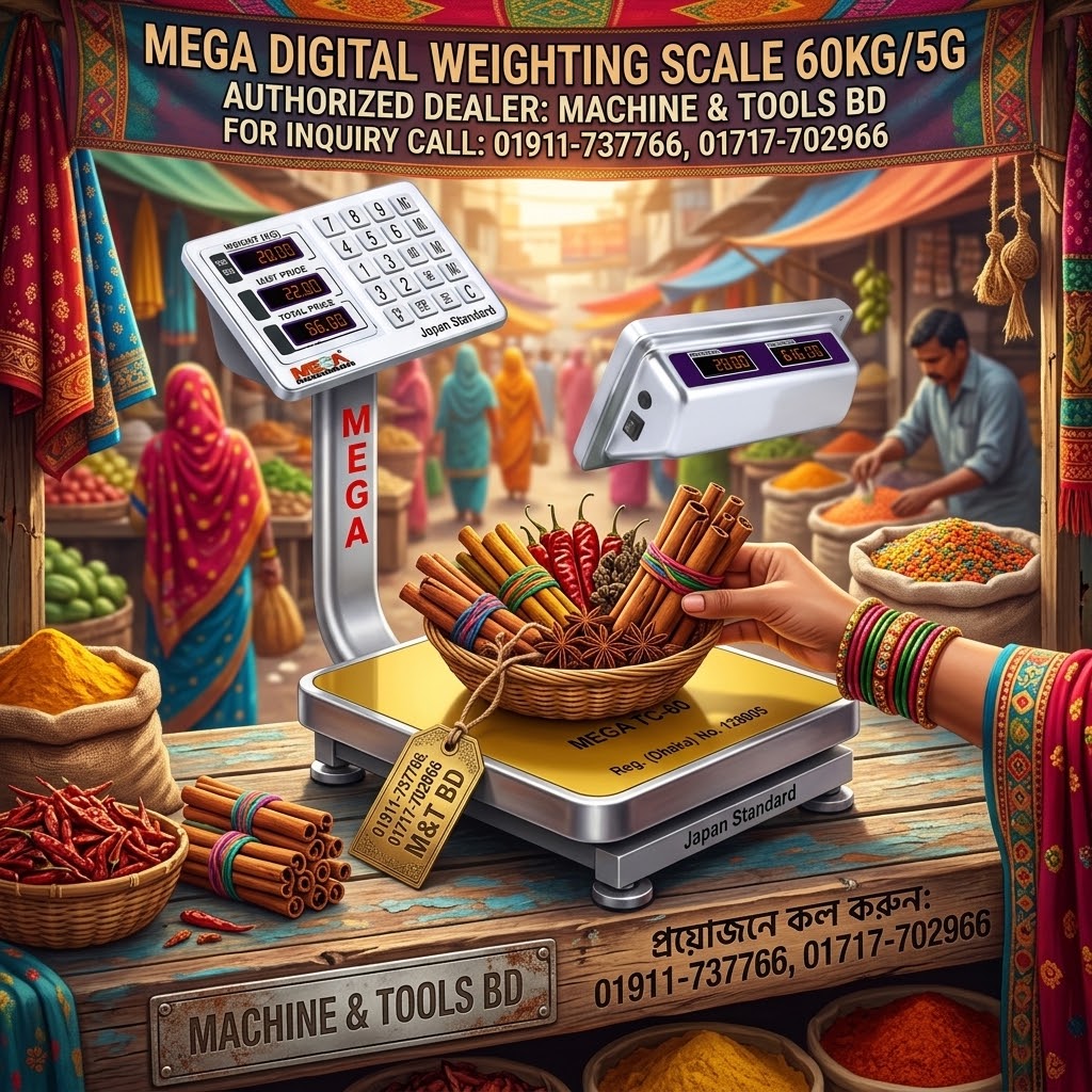 Mega 60 Kg Digital Weight Scale SUPPLIER IN BANGLADESH