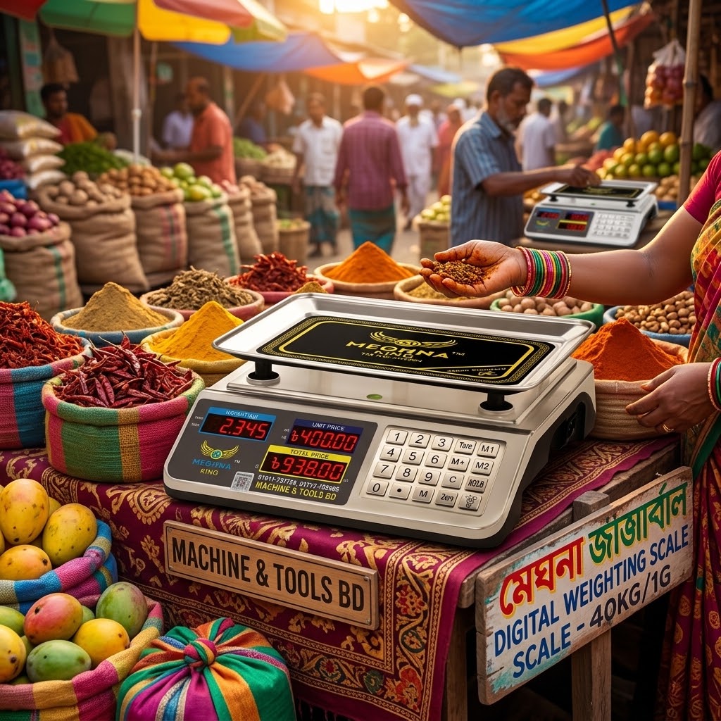 Meghna Digital Weighting Scale 40KG/1G SUPPLIER IN BANGLADESH