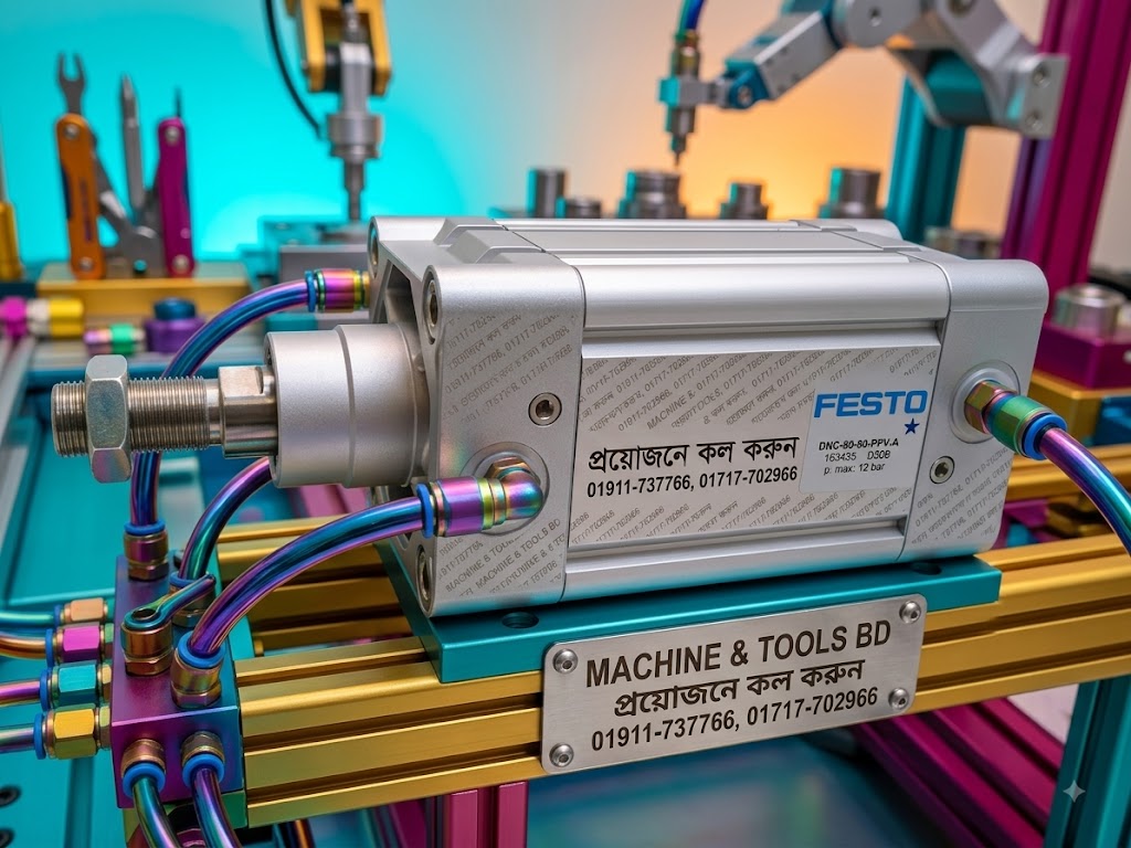 FESTO standard cylinder DNC 50-80 -P.A SUPPLIER IN BANGLADESH