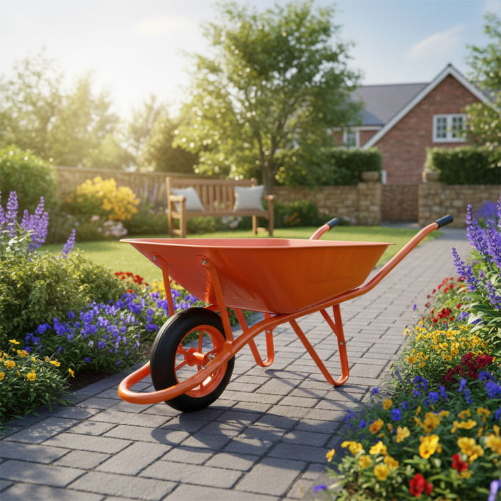 Wheel Barrow Trolley (One Wheel) Supplier In Bangladesh