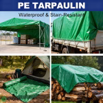 PE-Tarpaulin Waterproof Protective Green Color SUPPLIER IN BANGLADESH