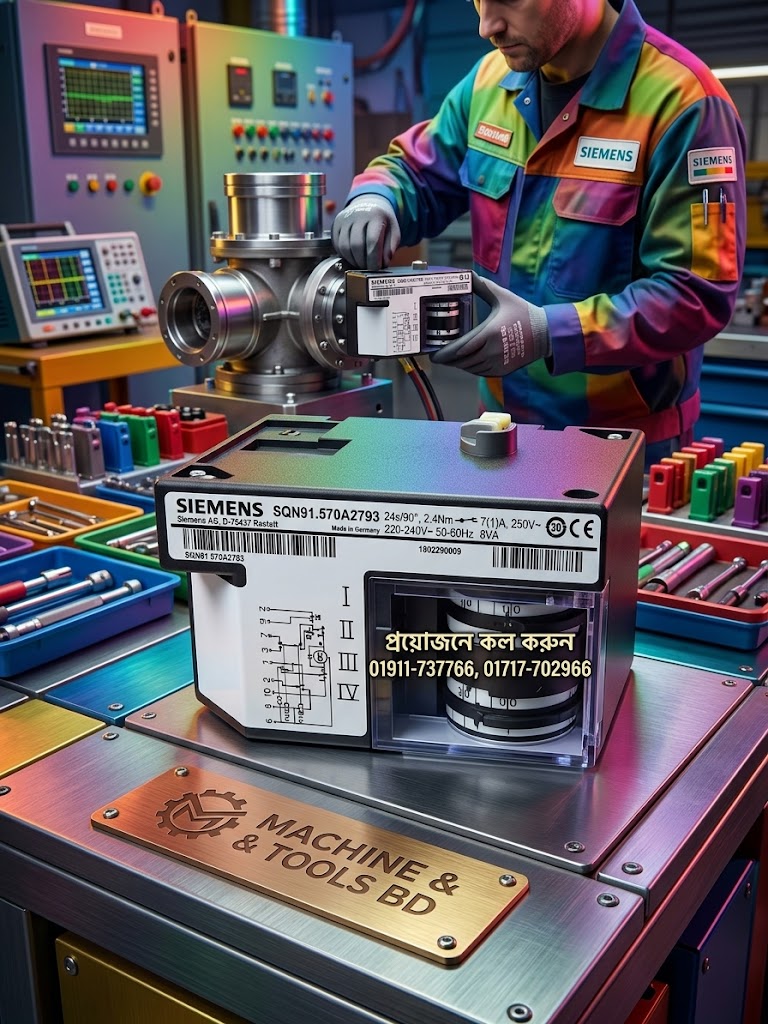SIEMENS BURNER SERVO MOTOR SQN91.570A2793 SUPPLIER IN BANGLADESH