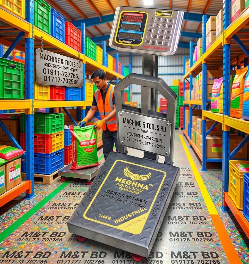 MEGHNA Digital scale 100KG/LB Industrial SUPPLIER IN BANGLADESH