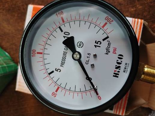 HISCO 20 Kg Back Connection Gauge Dia: 2.5 Inch SUPPLIER IN BANGLADESH