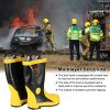 Fire Proof Safety Gum Boot Rubber High Temperature Resistant Waterproof Shoes Supplier In Bangladesh 01911737766