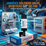 Solenoid Valve JANATICS 1/2" DS267SC63 DC 24V Supplier In Bangladesh