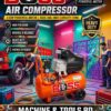 B0SS 150L AIR COMPRESSOR PISTON TYPE SUPPLIER IN BANGLADESH