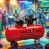 500L Air Compressor (Piston Type) SML SUPPLIER IN BANGLADESH