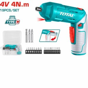 4V Cordless Electric Screwdriver Lithium Total Brand Supplier in bd