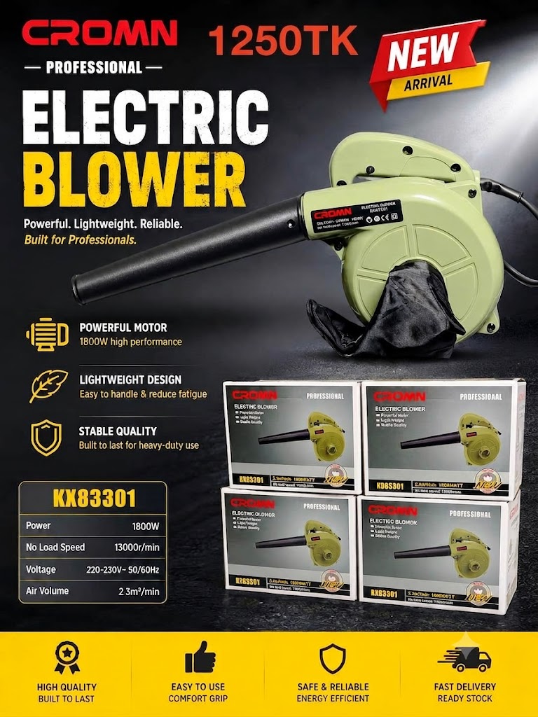 Professional Electric Blower-1800W Supplier In Bangladesh-01911737766