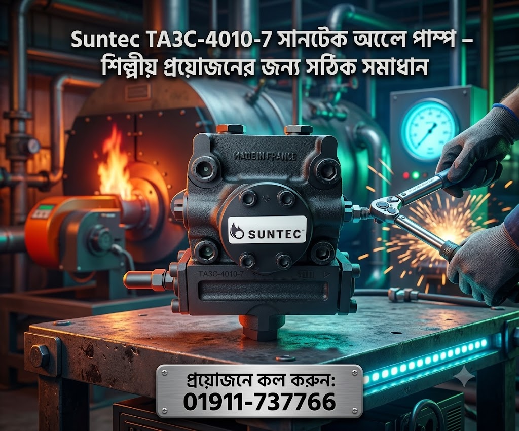 Suntec TA3C-4010-7 high-capacity industrial gear pump SUPPLIER IN BANGLADESH