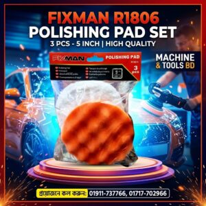Fixman Polishing Pad Set (Model R1806) containing 3 pieces 5 INCH Supplier In Bangladesh